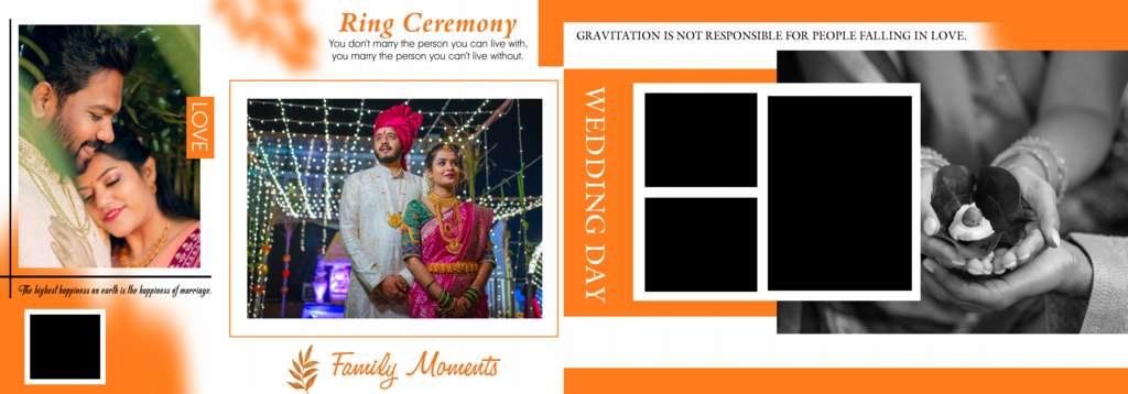 12x36 ring ceremony psd template free download 2026 edition