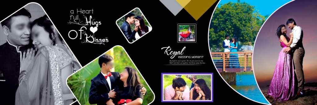 fully editable indian wedding album design psd 12x36 sheets