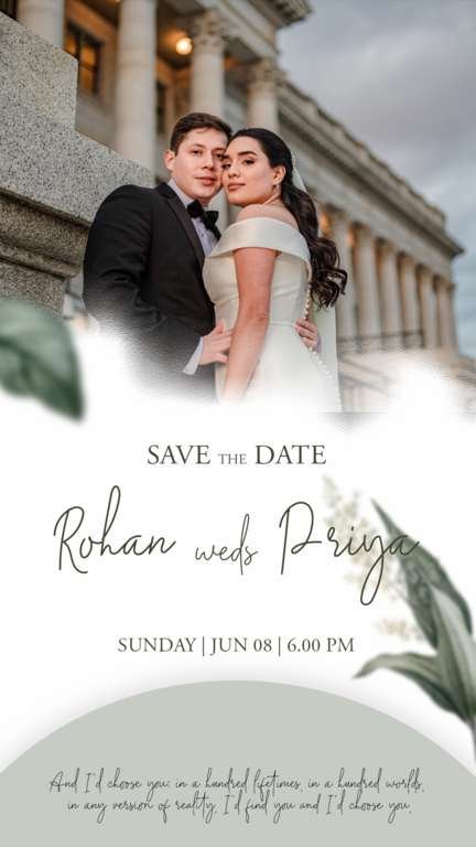 latest social media marriage card psd designs 2026