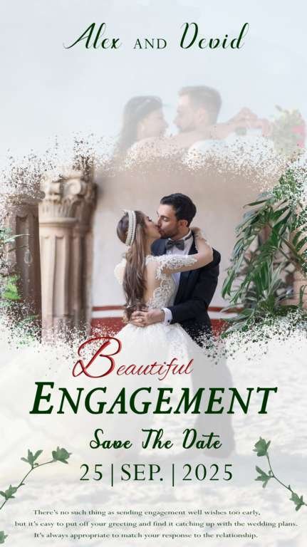 free digital save the date mobile invitation layouts